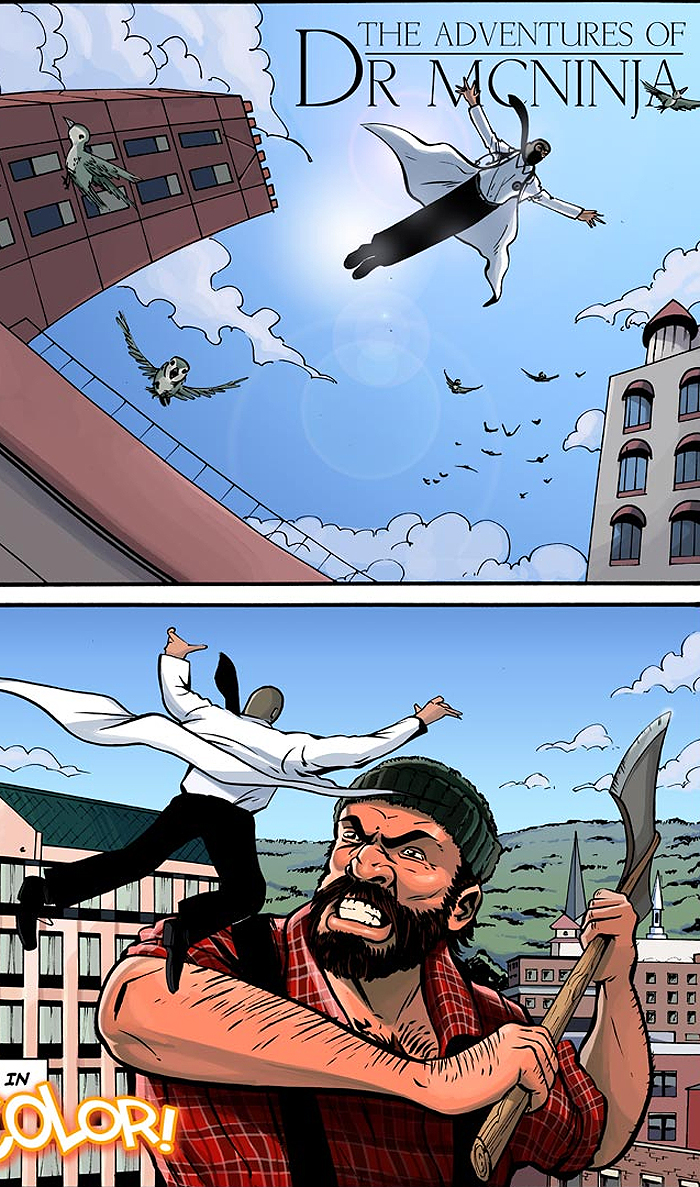 Theres actually quite a reasonable explanation for this. Dr.mcninja.com
