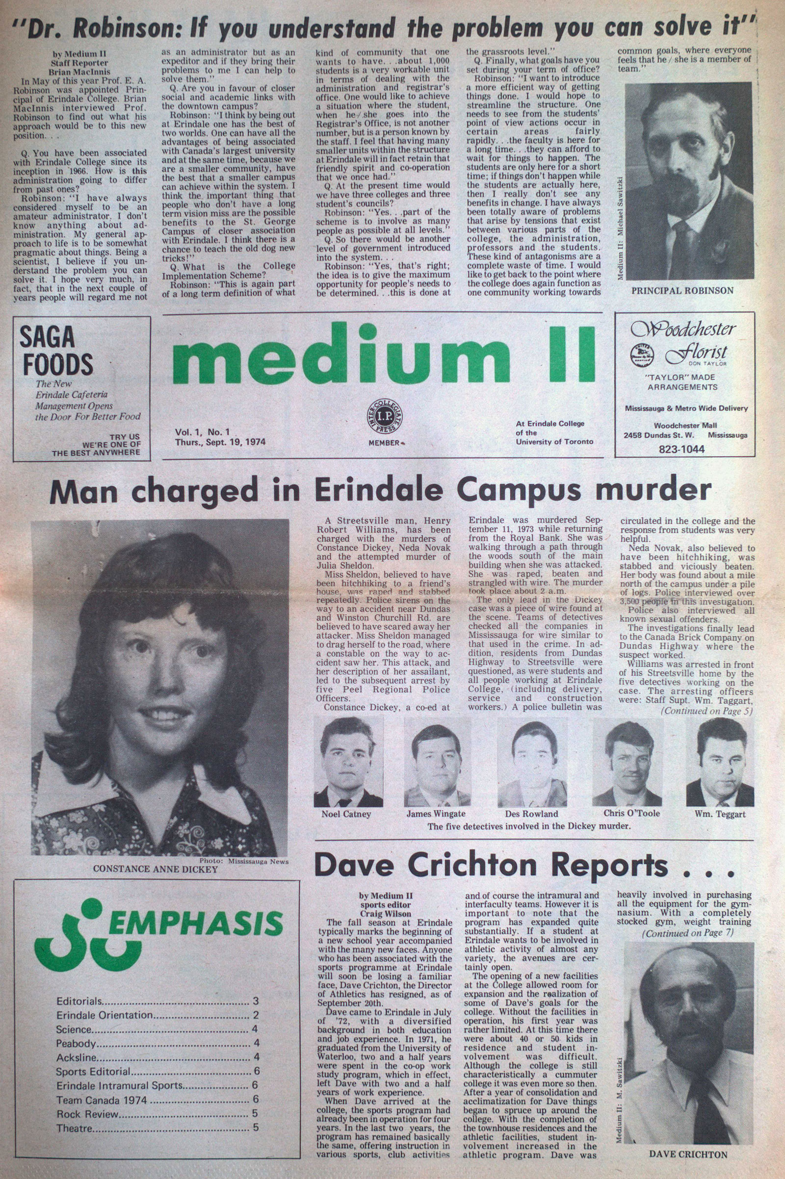 The Medium's first issue.