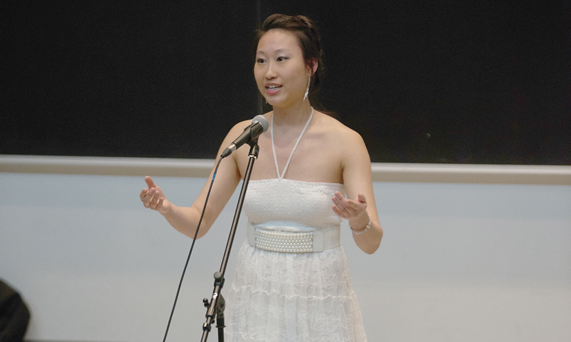 Alice Li’s solo performance captivated the audience.
