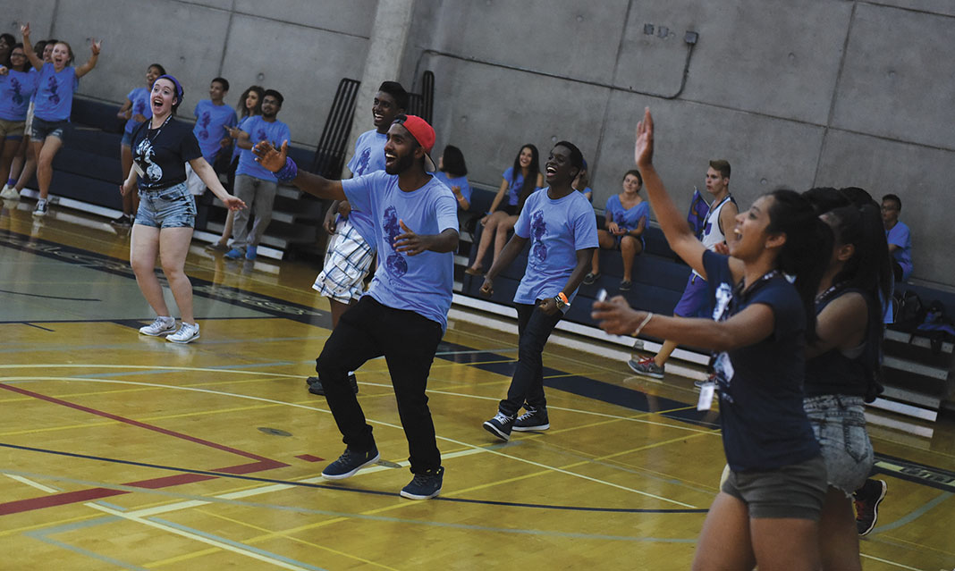 More than 1,107 students participated in UTMSU’s Space Jam frosh week orientation. 