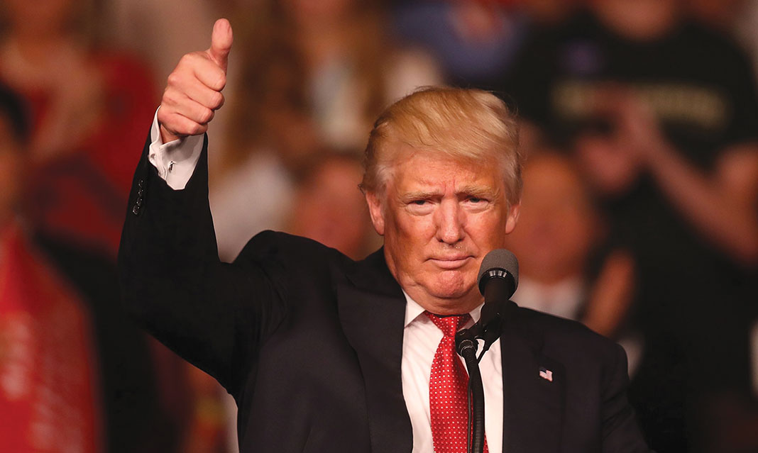 Donald J. Trump announced his bid to run for president in June 2015.